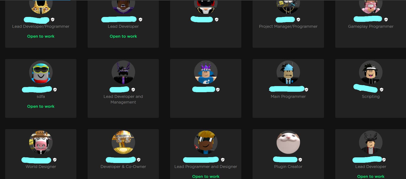 Roblox Talent Hub — create new content