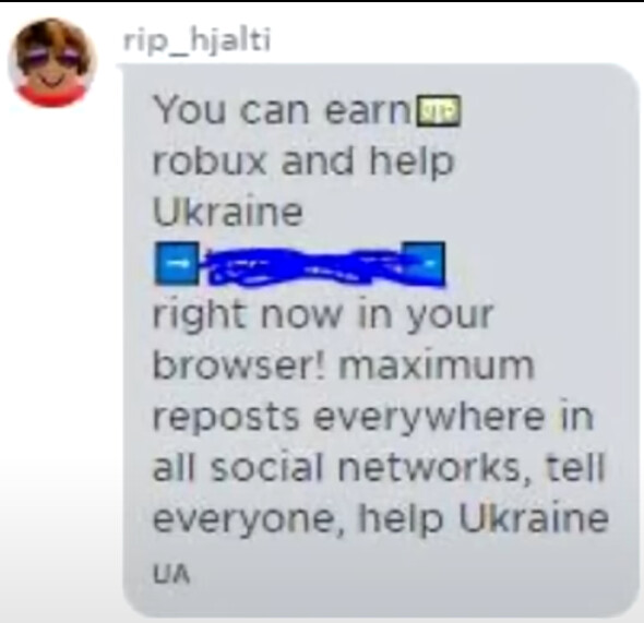 I respect Ukraine, but this is just too much like how does robux even  support ukraine?!?!!? : r/GoCommitDie