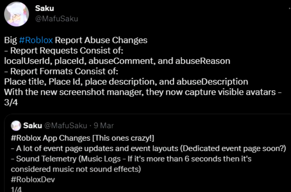 Report Abuse, Roblox Wiki