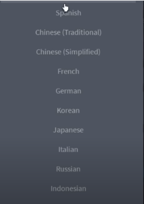 Roblox (Simplified Chinese, English, Korean, Japanese, Traditional Chinese)