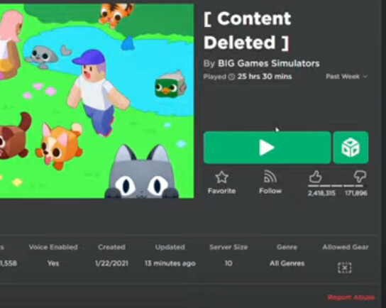 Content Deleted ] - Roblox