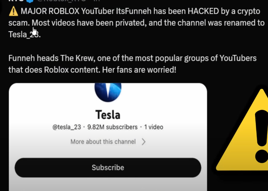 Itsfunneh got hacked - General - Cookie Tech