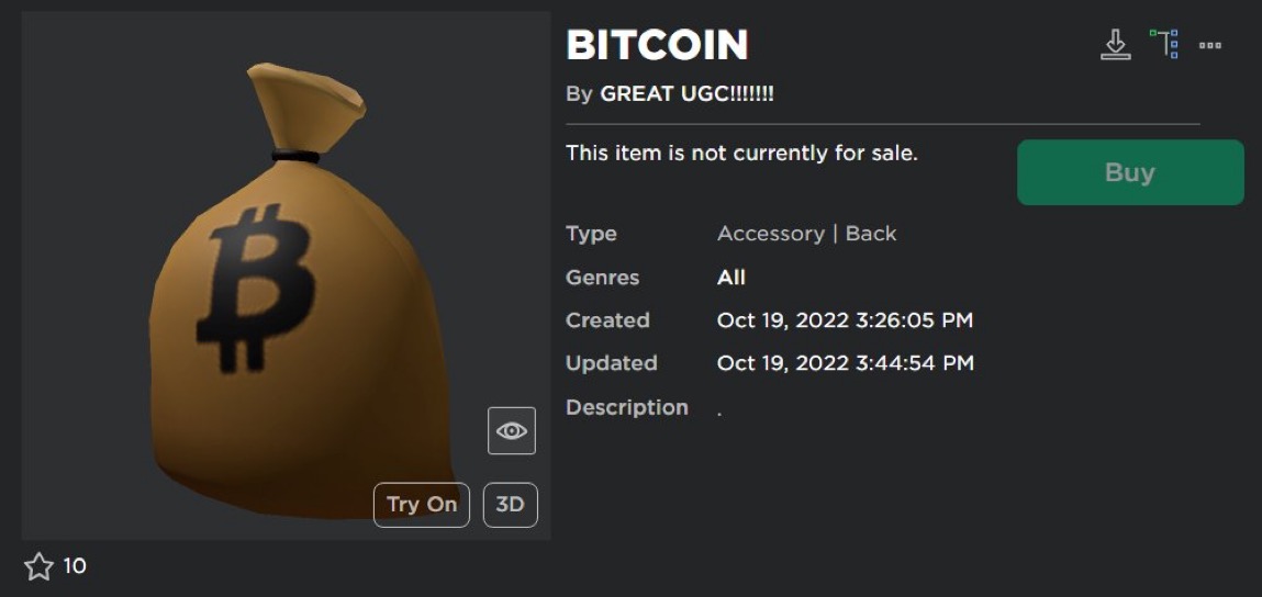 roblox #ugc #bighead #catalog this item can be used for a cheap or la