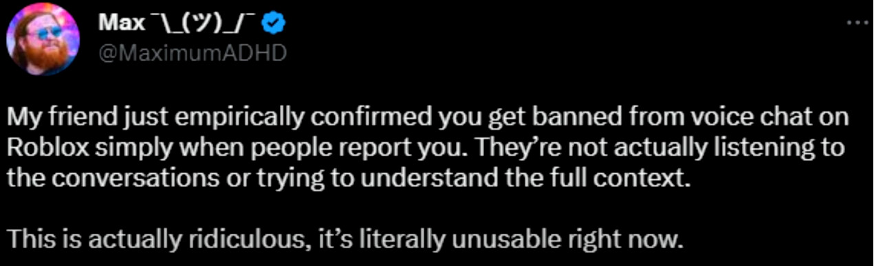 Roblox voice chat account bans 