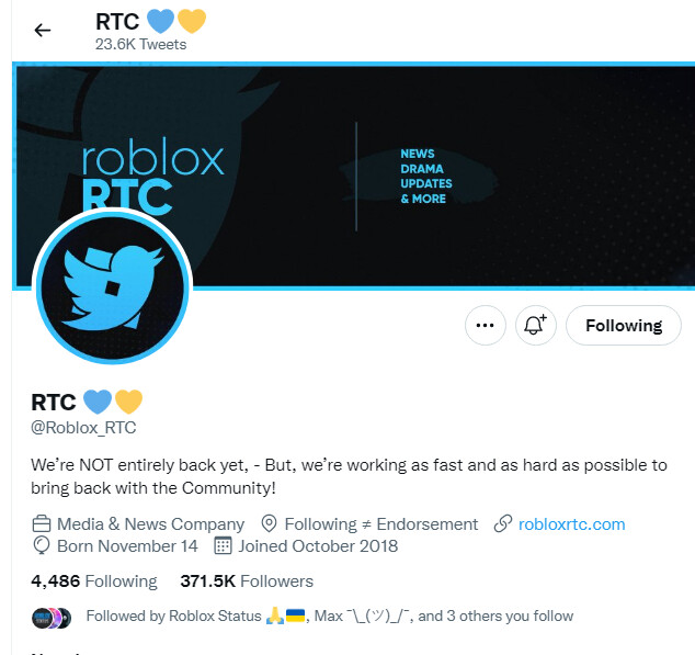 ROBLOX RTC WHY #announcement #beef #twitter #roblox